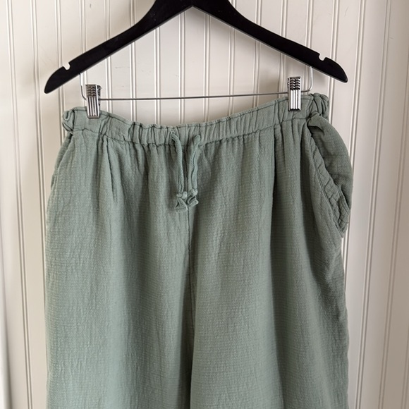 Free People Balloon Fit Parachute Pant in Sage Green - Picture 3 of 10